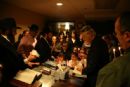 The Rabbi making Havdalah