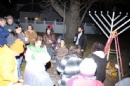 First night of Chanukah at Chabad