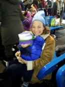 Chanukah on Ice, at Patriot Place: Savta Debbie