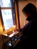 Chanukah/Shabbat dinner: Pam Shuman